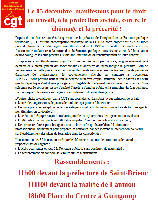 5 décembre 2020