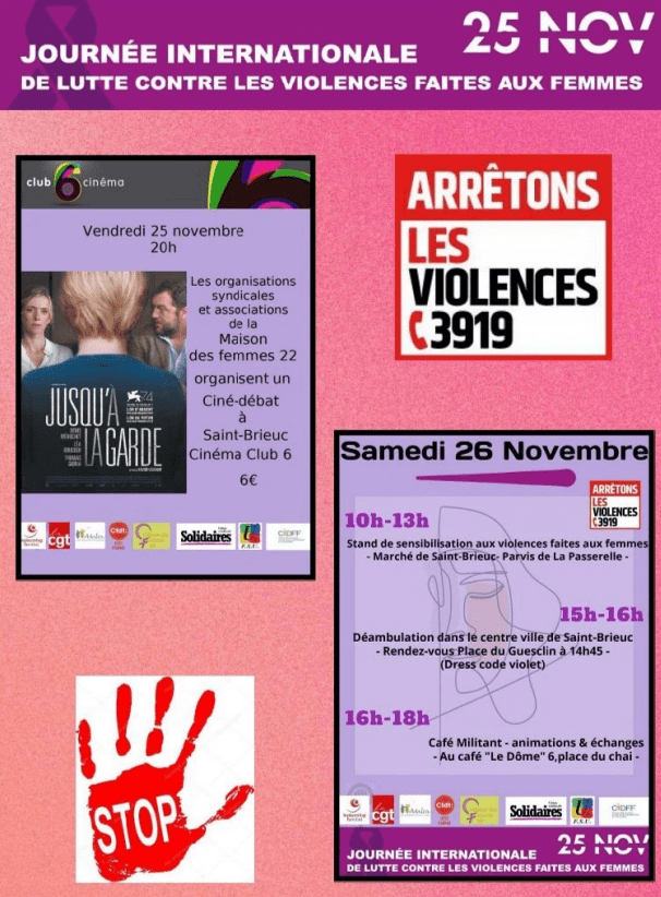 journée internationale de lutte contre les violences faites aux femmes