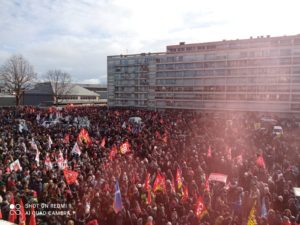 Réforme des retraites 2023 - manifestation du 19 janvier Saint-Brieuc