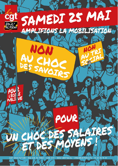 Défense de l'école publique Non à la réforme du choc des savoirs